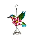 thumbnail image 2 of Mainstays Outdoor 33" H Hummingbird and Flower Metal Wind Chime, 2 of 10