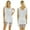 Silver, variant on Women Shiny Metallic Tassel Latin Samba Tango Dress Sleeveless Dress 1920s Cocktail Party Silver L
