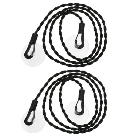 

2pcs Sucker Clothesline Portable Telescopic Punch Free Windproof Clothes Line