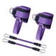 thumbnail image 3 of Juego de correas de soporte de tobillo ajustables, bandas de fitness para gimnasio, 25 x 8 cm, ligeras, multiusos, fáciles de instalar con anillos en Púrpura, 3 of 8