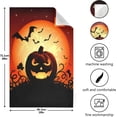 thumbnail image 3 of SKYSONIC Funny Halloween Pumpkin Kitchen Dish Towel Set,Drying Kitchen Towels Tea Towels 1Pcs 28"x18", 3 of 7