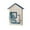 Style B, variant on veasfak Wall Wooden Key Storage Box Key Cabinet Handmade 29.5x5x22.5cm Decorative with 6 C