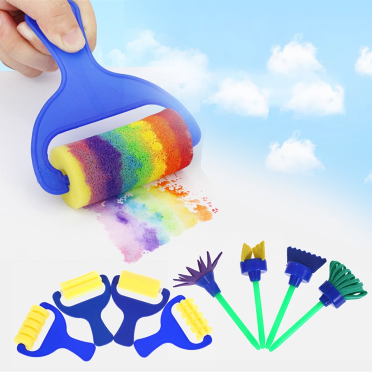 New Kids Painting Tools DIY Graffiti Painting Brush Watercolor Pen Drawing Toys