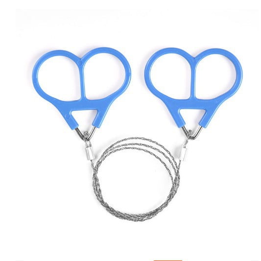 3-Piece Two-Finger Hand Jigsaw - Portable Outdoor Survival Tool - Wilderness Survival Rope - Multifunctional Emergency Tool