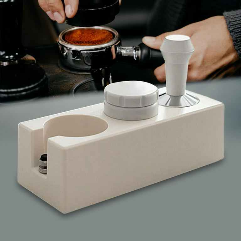 Espresso Station 51mm-58mm Espresso Machine Accessories for Coffee Bar  Coffee Tamper Stand And Portafilter Holder 