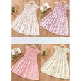 thumbnail image 4 of Gubotare Girls Dresses Little Girls Summer Girls Dresses Short Sleeve Casual Toddler Girl Clothes School Outfits for Kids (Light Pink,Size 8-9 Years), 4 of 4