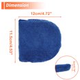 thumbnail image 4 of 2 Pcs Esponja de Toalla para Lavar Coches Herramienta de Secado de Limpieza de Coches 12x11.5x2cm Azul Zafiro, 4 of 6