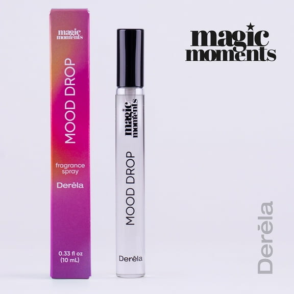 Derela Magic Moments Mood Drop Pen Spray Perfume for Women, Sweet Warm and Spicy Fragrance, 0.33 fl oz