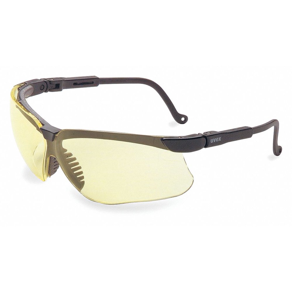 Honeywell Uvex Safety Glasses,Amber Lens,Uvex Genesis HAWA S3202HS