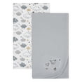 Parent's Choice Thermal Receiving Blankets, Gray Sheep, 2 Pack