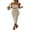 Light Coffee Stripes, variant on Gupgi Women Strapless Knitted Dress Summer Off Shoulder Striped Cutout Midi Bodycon Dresses