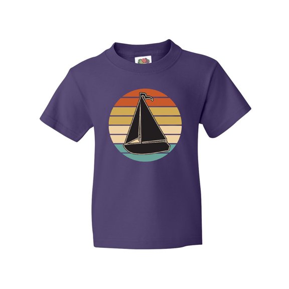 Inktastic Sailboat Vintage Nautical Sailing Youth T-Shirt