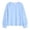 Light Blue, variant on Ticikt Girls' Long Sleeve Shirts Lace Loose Fit Casual Crewneck Blouses Tops,Color:Pink
