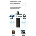 thumbnail image 3 of Wireless Bluetooth Receiver Adapter 5.1 Lavalier Bluetooth Receiver with Mic for Car M y11246, 3 of 6