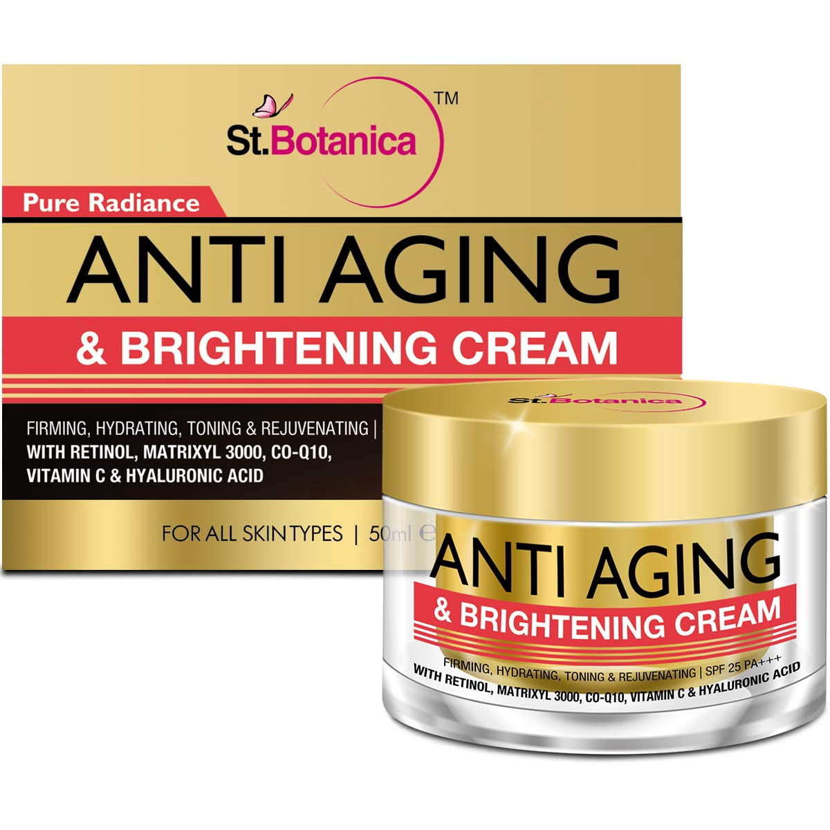 stbotanica pure radiance day cream