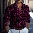 thumbnail image 1 of Camisa informal con solapa para hombre, primavera y verano, manga larga, nueva camiseta hawaiana para hombre, talla grande 6XL, 1 of 6
