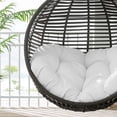 thumbnail image 5 of Swing Lounge Chair, Grey Gray White, Modern Contemporary Urban Design, Outdoor Patio Balcony Cafe Bistro Garden Furniture Hotel Hospitality, 5 of 5