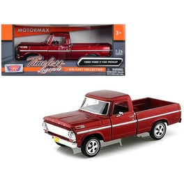 モーターマックス 1/24 1960 フォード ランチェロ RED 1960 Ford Ranchero - Metallic Red 1:24 Scale Diecast Model