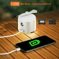 thumbnail image 6 of Gnmfd Outdoor LED Camping Light, Rechargeable Multifunction Mosquito Repellent Fan, Emergency Light for Hiking, Backyard, Garden, Picnic, Travel, Portable Outdoor LED Lantern, 6 of 8