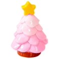 thumbnail image 3 of Mini Christmas Tree Figurines,3Pc Colorful Resin Small Christmas Tree Ornaments, Creative Micro Landscape Decorations, Star Top Tiny Xmas Tree Statues, Cute Tabletop Miniature Holiday Decor Ornament, 3 of 3