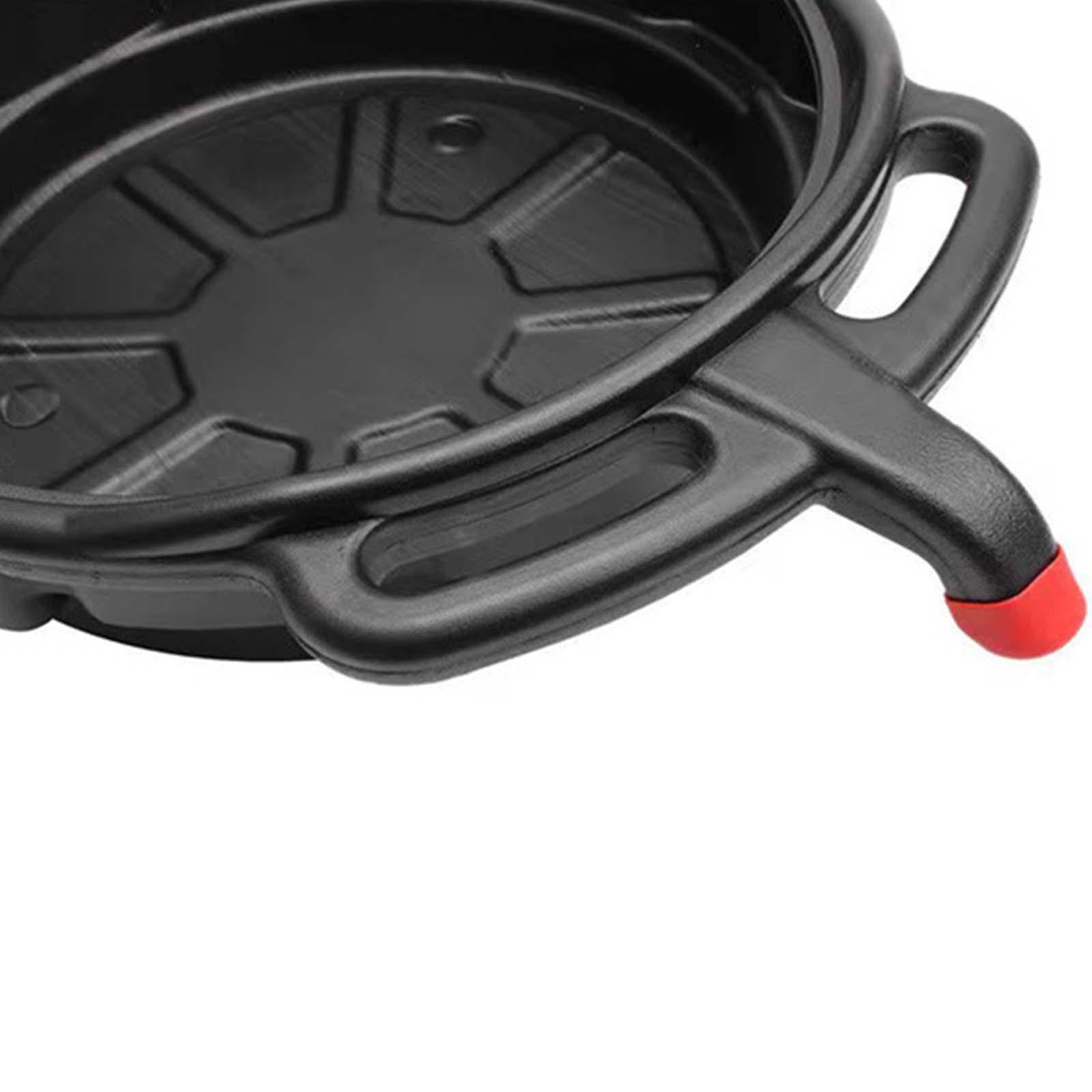 Nishiyuenyi Drain Pan Accessories Waste Storage Easy Cleaning Prevents Spills Car Oil Change 8L
