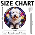 thumbnail image 3 of 89Bloom Old English Sheepdog Window Hanging Stained Glass, Old English Sheepdog Suncatchers for Windows Stained Glass, Stained Glass Dog suncatcher, Dog Stained Glass, 3 of 8