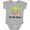 AC-Heather Grey, variant on Inktastic St. Pete Beach Florida Vacation Girls Baby Bodysuit