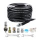 thumbnail image 5 of Kit Desatascador de Manguera de Drenaje con Conectores para Lavadora a Presión Uso Reforzado Material Metálico Fácil Conexión Adecuado para Limpieza D Estilo A, 5 of 9