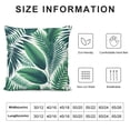 thumbnail image 5 of COMIO  Palm Tree Pillow,Home Decor Throw Pillow Cover Realistic Vivid Leaves of Palm Tree Growth Ecology Botany Themed Prin Cushion for Couch/Sofa/Bedroom Pillow case, 5 of 5