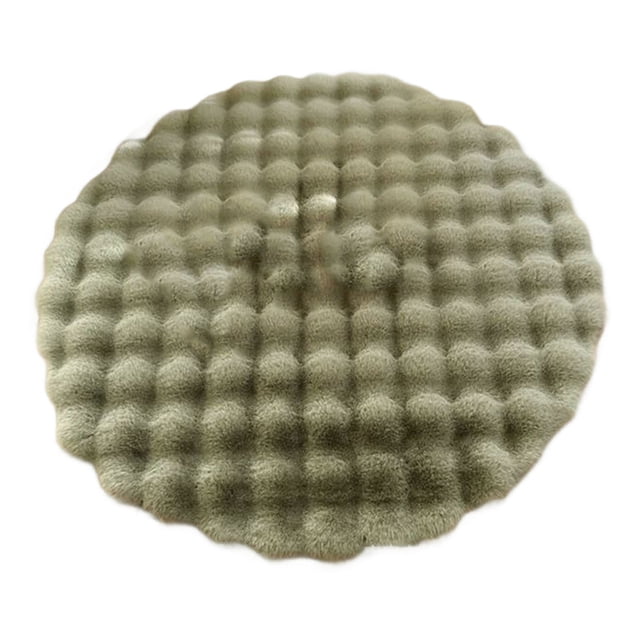 Alfombra gruesa de felpa Naiovety 80cm Verde Antideslizante