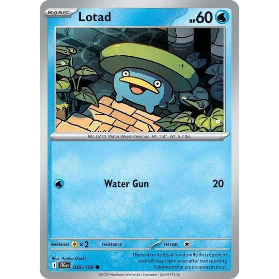 Pokemon Journey Together Common Lotad #35