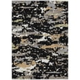 thumbnail image 2 of Addison Rugs Chantille Indoor/Outdoor Transitional Abstract Black Machine Washable Rectangle Rug, 8' x 10', 2 of 8