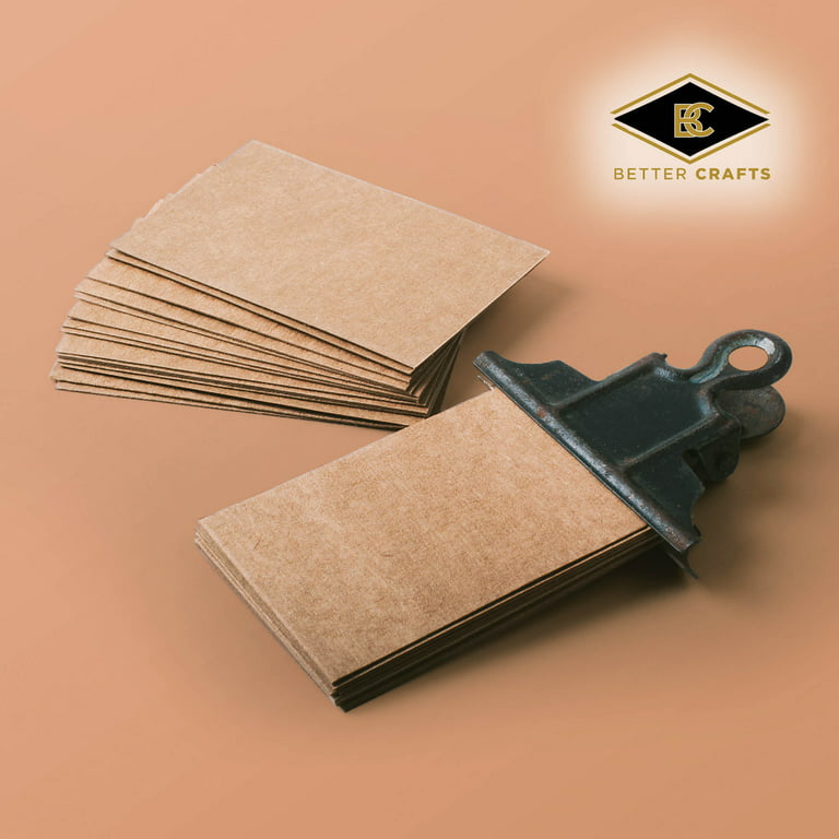 Chipboard - Cardboard Medium Weight. 8 1⁄2 x 11 Chipboard Pads - .022  Thick (25 Per Pack) 