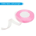 thumbnail image 3 of Unique Bargains 0.6 Inch x 50 Yard Organza Ribbon, Gift Wrapping Ribbon for Bouquet Cake Invitations Card Decoration, Pink, 3 of 7