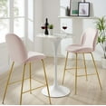 thumbnail image 7 of Modway Lippa 28" Round Terrazzo Bar Table in White White, 7 of 7