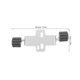 thumbnail image 2 of IDEANATEGRATE Soporte De Asiento Ajustable Para Motocicleta Compatible Con Bmw R1200gs R1250g Antideslizante Plateado, 2 of 8