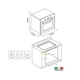 thumbnail image 2 of Horno Electrico Tecnolam 60 cm con Air Fryer 73L 11 TE6011EAF.NE Negro, 2 of 2