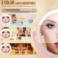 thumbnail image 3 of Espejo de maquillaje vpu con luces, aumento de 10 x 1 x 1 x, 3 of 8