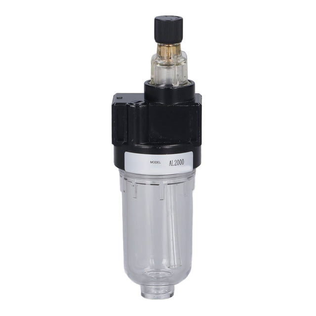 Manómetro de separación de agua y aceite G1/4 Separador de agua y aceite Procesador de fuente de aire Lubricador de filtro neumático 0.05‑1MPa AL2000 Tratamiento de aire Regulador de presión Compresor