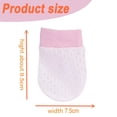 thumbnail image 2 of 3 pares de guantes de malla para bebés, guantes resistentes a los arañazos para bebés tanto varones como mujeres., 2 of 6