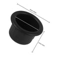thumbnail image 2 of FENGGUIQU 2Ud Porta Vasos Para Sillón Reclinable Y Sofá Negro Con Material Resistente ABS, 2 of 8
