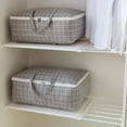 thumbnail image 3 of Inteprter Organizador de guardarropa de plástico, portátil, antideslizante, ajustable, para cocina, baño, armario, estante de almacenamiento, accesorios Almacenamiento y organización del hogar Inteprter HA064935-00, 3 of 6