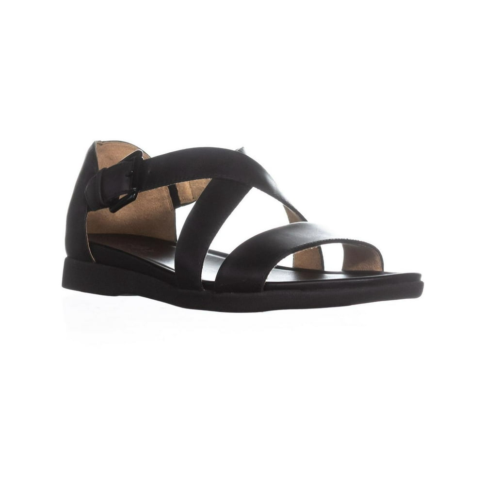 Naturalizer - Womens naturalizer Elliott Ankle Strap Flat Sandals ...