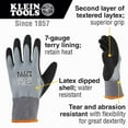 thumbnail image 2 of Klein Tools Thermal Dipped Gloves Large, 2 of 8