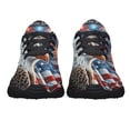 thumbnail image 5 of Patriotic Eagle God Bless America Shoes Sneakers Black Size 5, 5 of 7