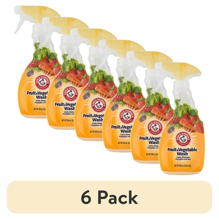 (6 pack) Arm & Hammer Fruit & Vegetable Wash, 500.0 ML