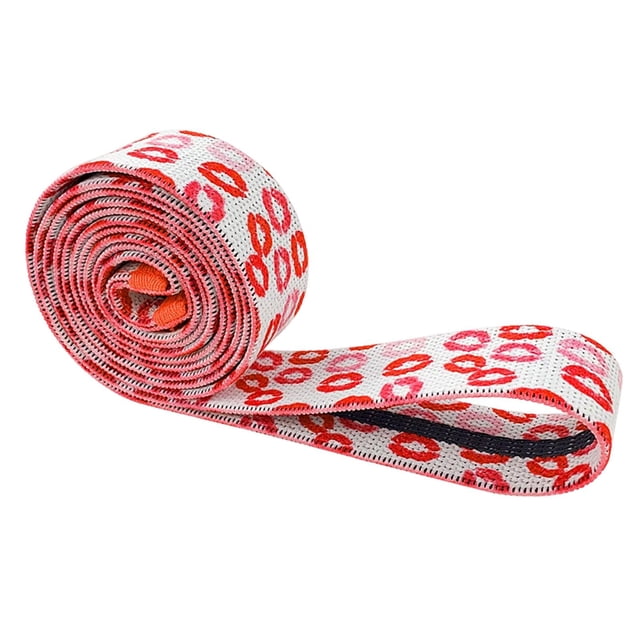harper Bande de Résistance pour Exercice Corde d'Assistance Portable Premium Pilates Yoga Sangle Rouge