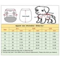 thumbnail image 6 of Pet Dog Clothes, Puppy Vest T-shirt Cute Dogs Claw Pattern Pajamas, Summer Dog Clothes Bottoming Shirt, White, 6 of 6