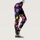 thumbnail image 4 of Gibobby Leggings lindo Mujer Pantalones estampados personalizados para el Día San Valentín para mujer, mallas personalizadas para mallas para correr, mallas largas para Pilates(Multicolor, XXL), 4 of 5