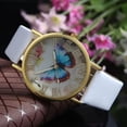 thumbnail image 7 of Xinyolin Fashion Women Casual Butterfly Faux Leather Strap Analog Quartz, Dress Wrist Watch, 7 of 7